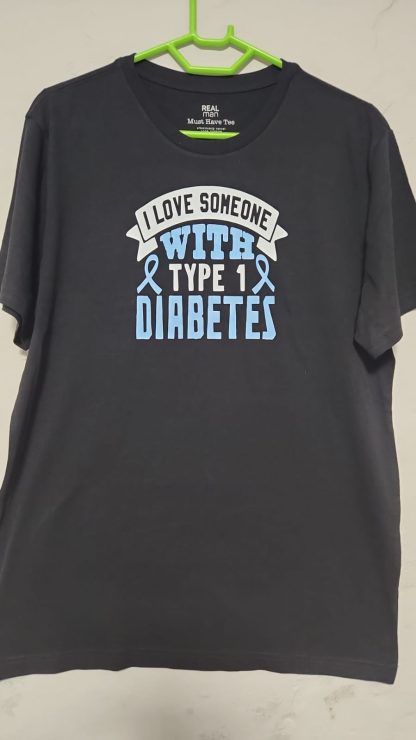 I Love Someone With T1D- Graphic Tee
